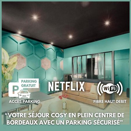 Free Parking - Self Checkin - Wifi - Netflix - City Center - Le Coste By Superbordeaux Bagian luar foto