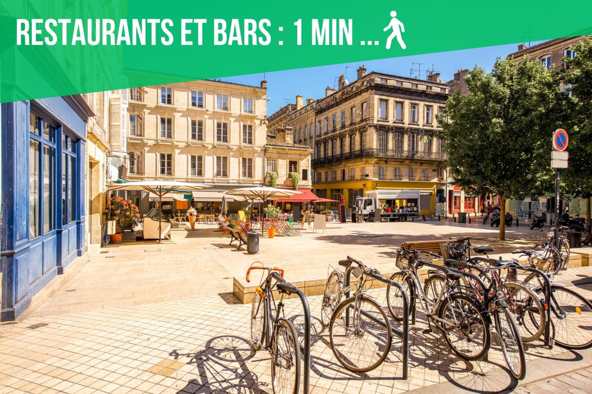 Free Parking - Self Checkin - Wifi - Netflix - City Center - Le Coste By Superbordeaux Bagian luar foto